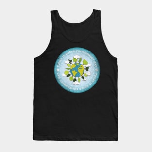 Today is World Environment Day Badge Tank Top